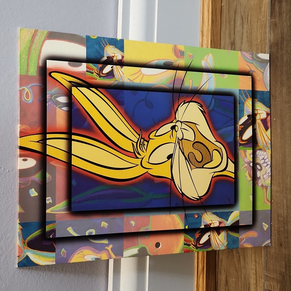 Vintage school folder Bugs Bunny Looney Tunes from 1999